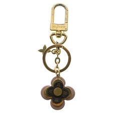 LOUIS VUITTON Monogram Portocle Blooming Flower BB Bag Charm Key Ring Key Holder