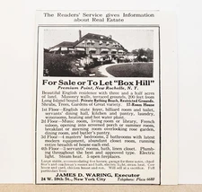 1917 New Rochelle NY Box Hill Estate Stanford White Premium Point Photo Print AD