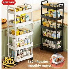 5 Tier Heavy Duty Racking Shelf Garage Shelving Storage Plastic Unit Organiser