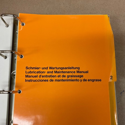 DEMAG Komatsu H285S OPERATION & MAINTENANCE MANUAL LIST EXCAVATOR FRONT SHOVEL - Picture 5 of 12