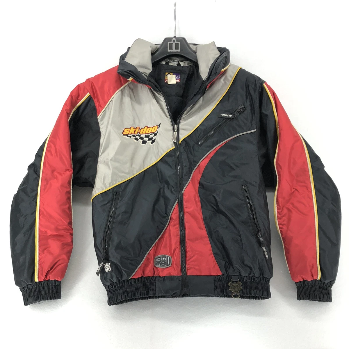 Ski Doo Sno Gear 3 in 1 Winter Snowmobile Jacket Mens Size S Full Zip Coat