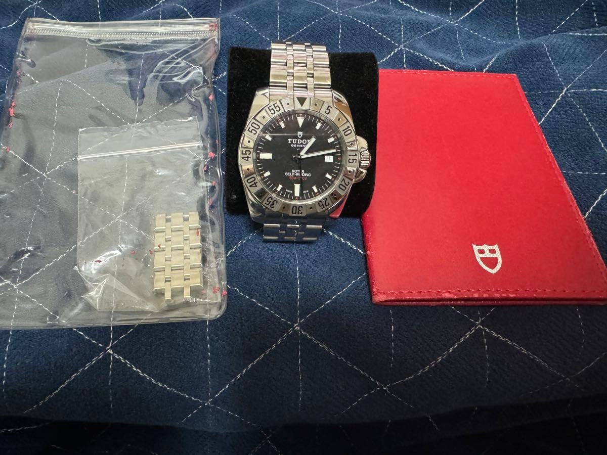 Tudor Hydronaut 20020 Stainless Steel Black Dial 41mm Automatic  