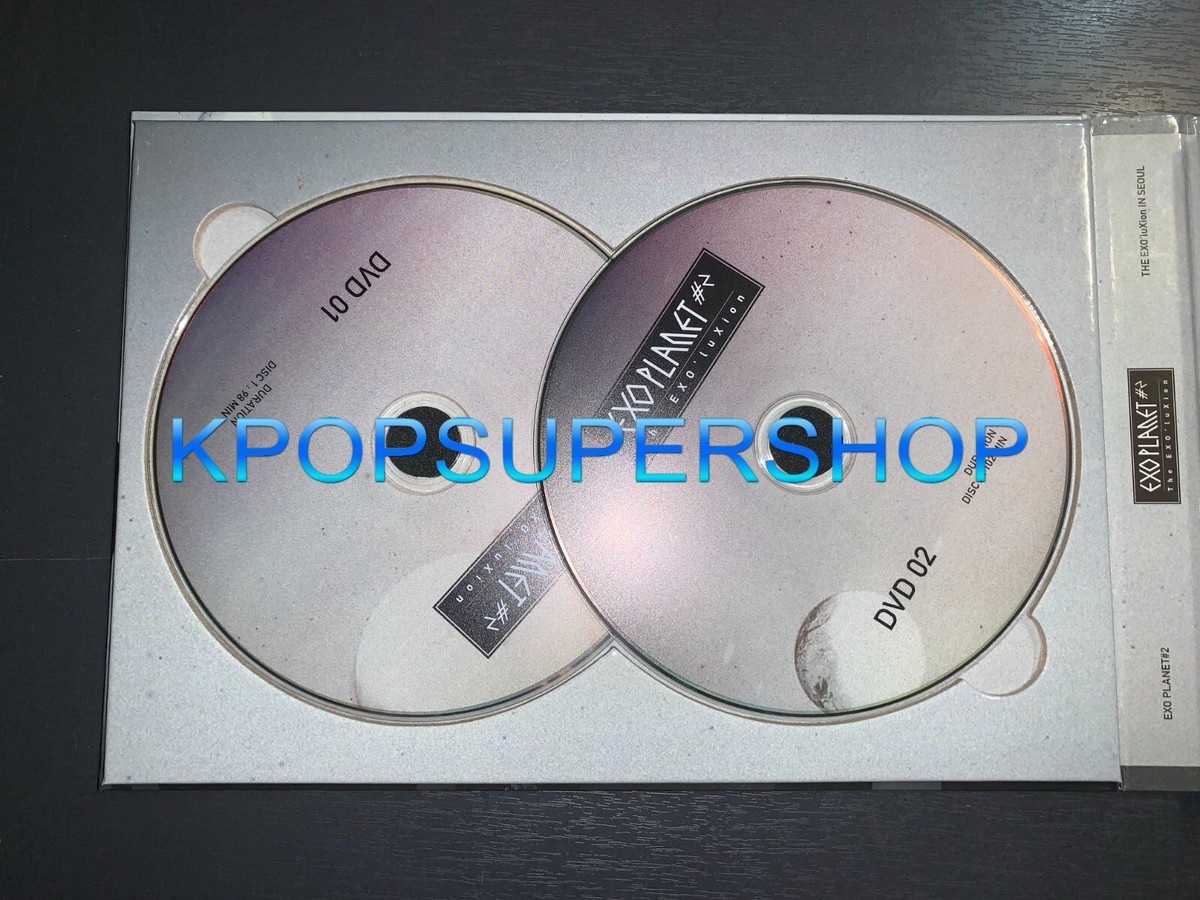EXO PLANET#2 - The EXO'luXion in Seoul 2 DVD Postcard Set Great