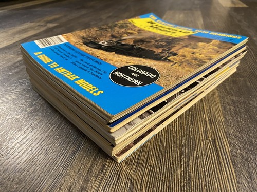 Lot 11 Train Magazines 5 Railroad Model Craftsman 5 Model Railroader 1983-1990 - Picture 11 of 12