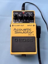 Boss AC-3 Acoustic Simulator Pedale per chitarra effetto testato funzionante