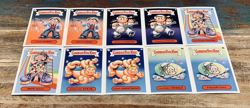 2023 TOPPS GARAGE PAIL KIDS “We Hate The 70’s” Waves 1-6 COMPLETE 60 CARD SETS - Image 4 of 4