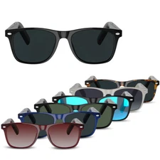 Smart Glasses Wireless Bluetooth 5.4 Polarized Sunglasses Music Stereo Headphone