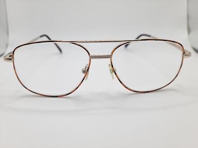 M' Eye Generation G507 Damberry/Y. Gold Pilot Style Eyeglasses Frames 54 18-140
