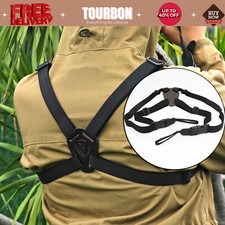 Tourbon Binoculars Harness Camera Carry Strap Optics Rangefinder Holder Nylon