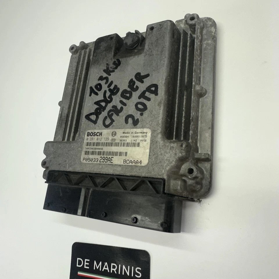 CENTRALINA MOTORE PER DODGE Caliber 1° Serie 2.0 Diesel (07>) 0281012129 - Immagine 3 di 4