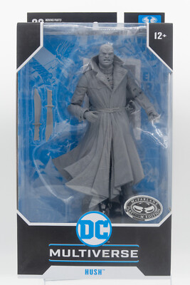 McFarlane Toys DC Multiverse  Hush Platinum Version Actionfigur 18 cm