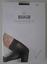 New  Sealed: Wolford VELVET DE LUXE 50 STAY UP Size: XS Color: Mocca Brown 