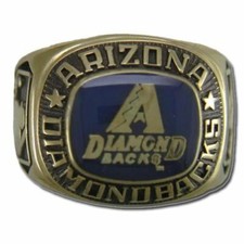 Arizona Diamondback Classic Goldplated MLB Ring