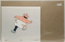 GhostBusters Original Production Drawing And Cel 61-17 Used Cond.