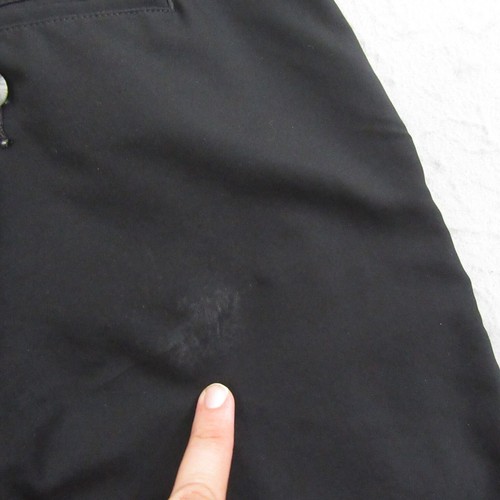 Adidas Mens Golf Shorts 38 x 9 Black Athletic Performance Pocket Pleated - Picture 3 of 10
