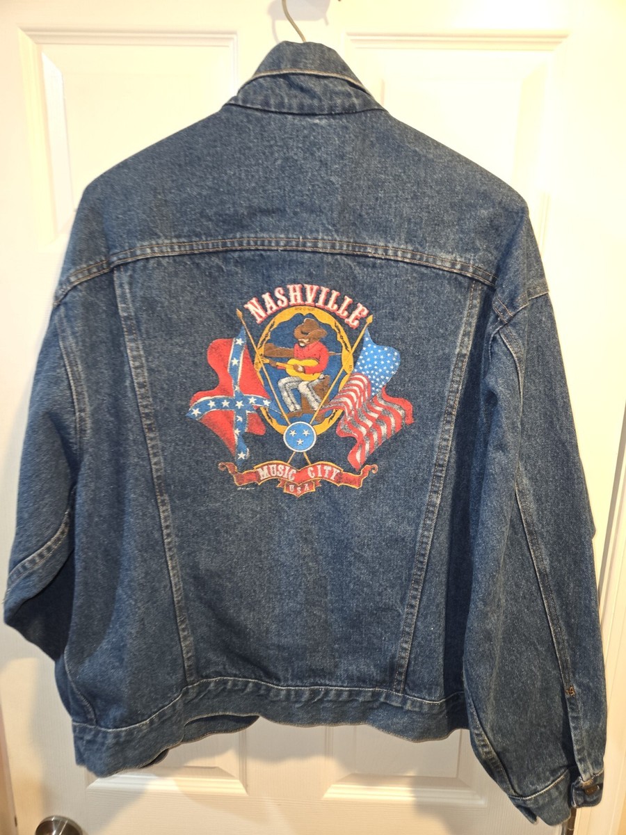 Vintage 80's/90's Nashville Music City USA Dungaree Denim Jean