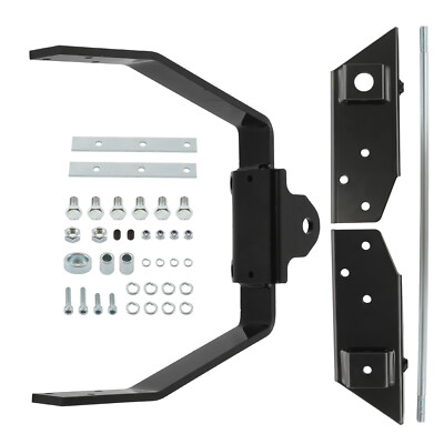 NIXFACE Upgraded Trailer Hitch Receiver Mount Kit Fit For 2008-2020 Can-Am Spyder RT, RS, ST, GS, F3-T And F3 Limited Black