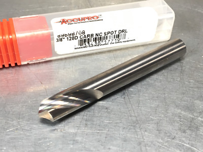 3//16/" 2 FLUTE 120 DEGREE CARBIDE SPOT DRILL