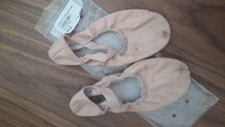 BLOCH Chaussons de danse demi-pointes BLOCH DANSOFT rose - Très bon état