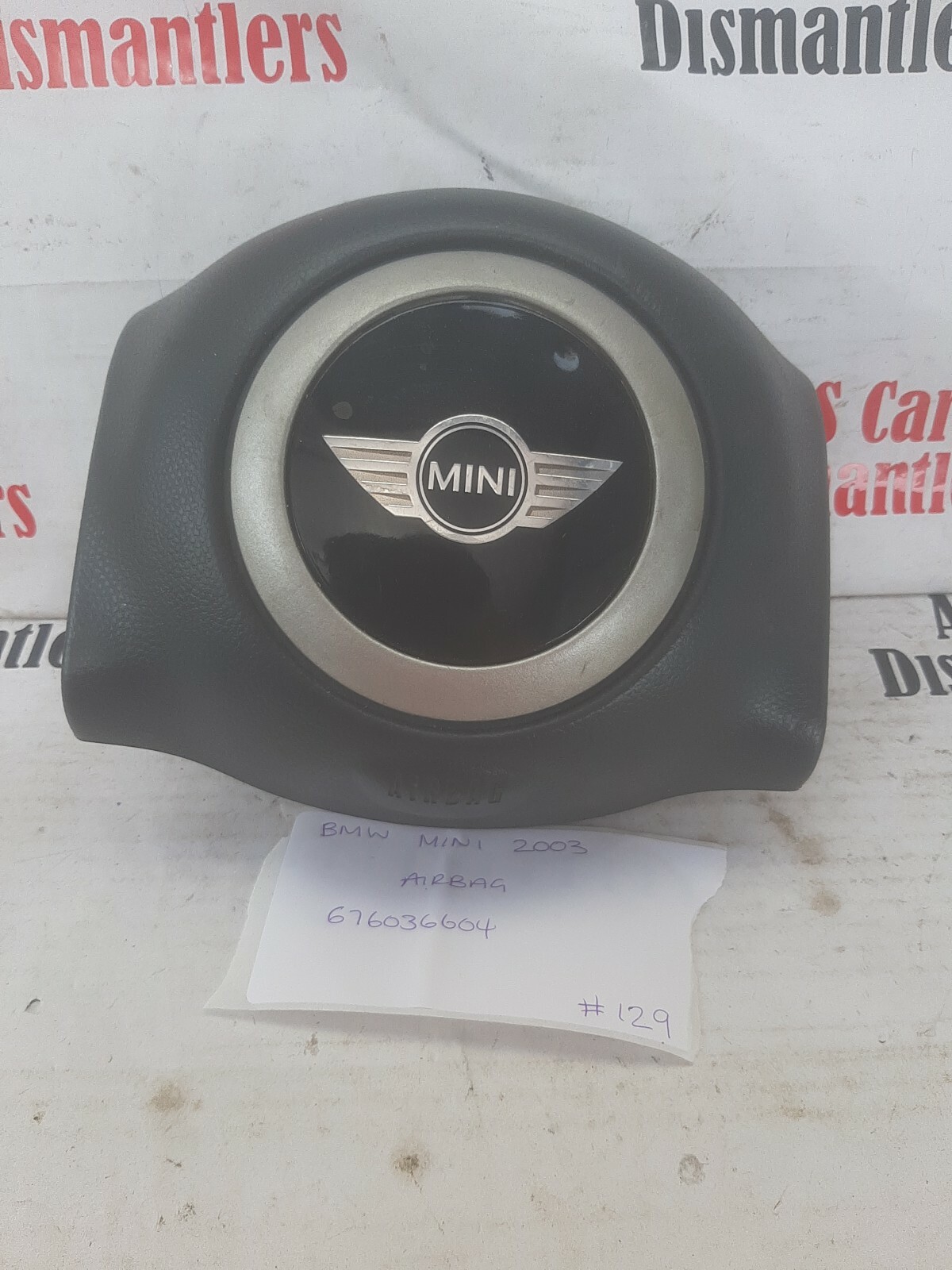 BMW mini 2003 drivers airbag 676036604 #129 BA | eBay