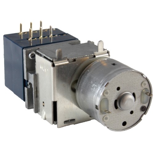 ALPS 50K Potentiometer Logarithmic With Motor Stereo RK27 The Blue RK27112MC - Picture 9 of 12