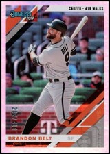  2019 Donruss Career Stat Line #67 Brandon Belt 282/419