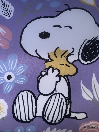 PEANUTS~SNOOPY & WOODSTOCK SPRING TIME FLOWERS~Kitchen Fatigue Mat~18” X30”~NEW - Picture 2 of 4