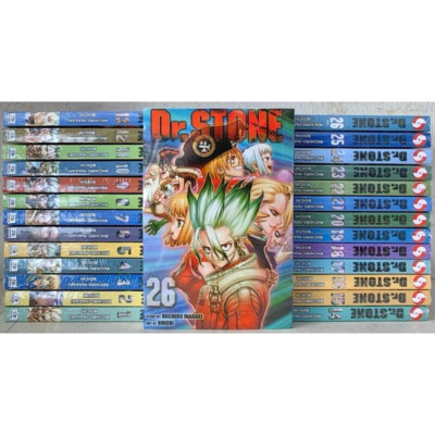 Comic Dr Stone Manga English Version Set Volume 1-26 Book New Riichiro Inagaki