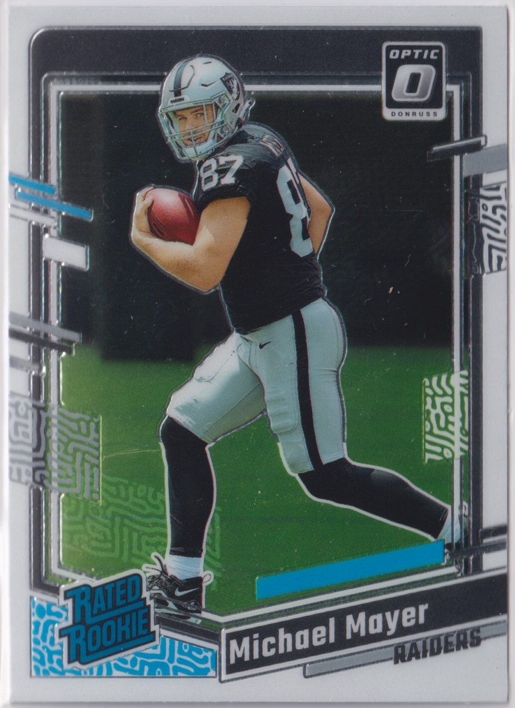 Michael Mayer 2023 Panini Donruss Optic Base Rated Rookie Card #260 SP