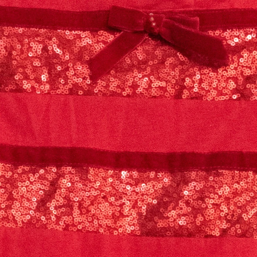 Isobella & Chloe Niños Niñas Rojo Tutú Vestido Brillante Manga Larga Cremallera Pullover 5 Foto 4 de 4