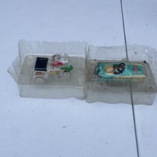 VTG COCA COLA Pedal Car Christmas Tree Ornament Lot Of 2 NEW NO BOX