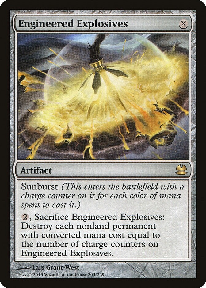 MTG Engineered Explosives Modern Masters 204/229 Regular Rare