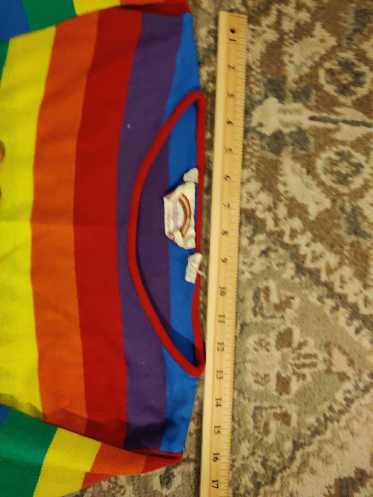vintage 70s Eclipse Rainbow Pullover Sweater Smal… - image 11