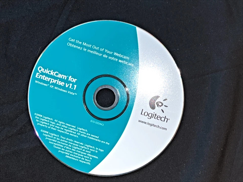 Logitech QuickCam for Enterprise v1.1 CD Treiber Webcam  - Bild 1 von 1
