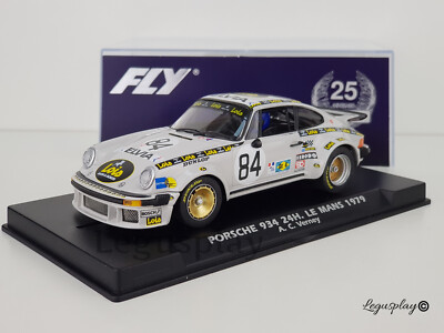 Slot Car Scalextric Fly A2507 Porsche 934 #84 24H. Le Mans 1979 A.C.Verney