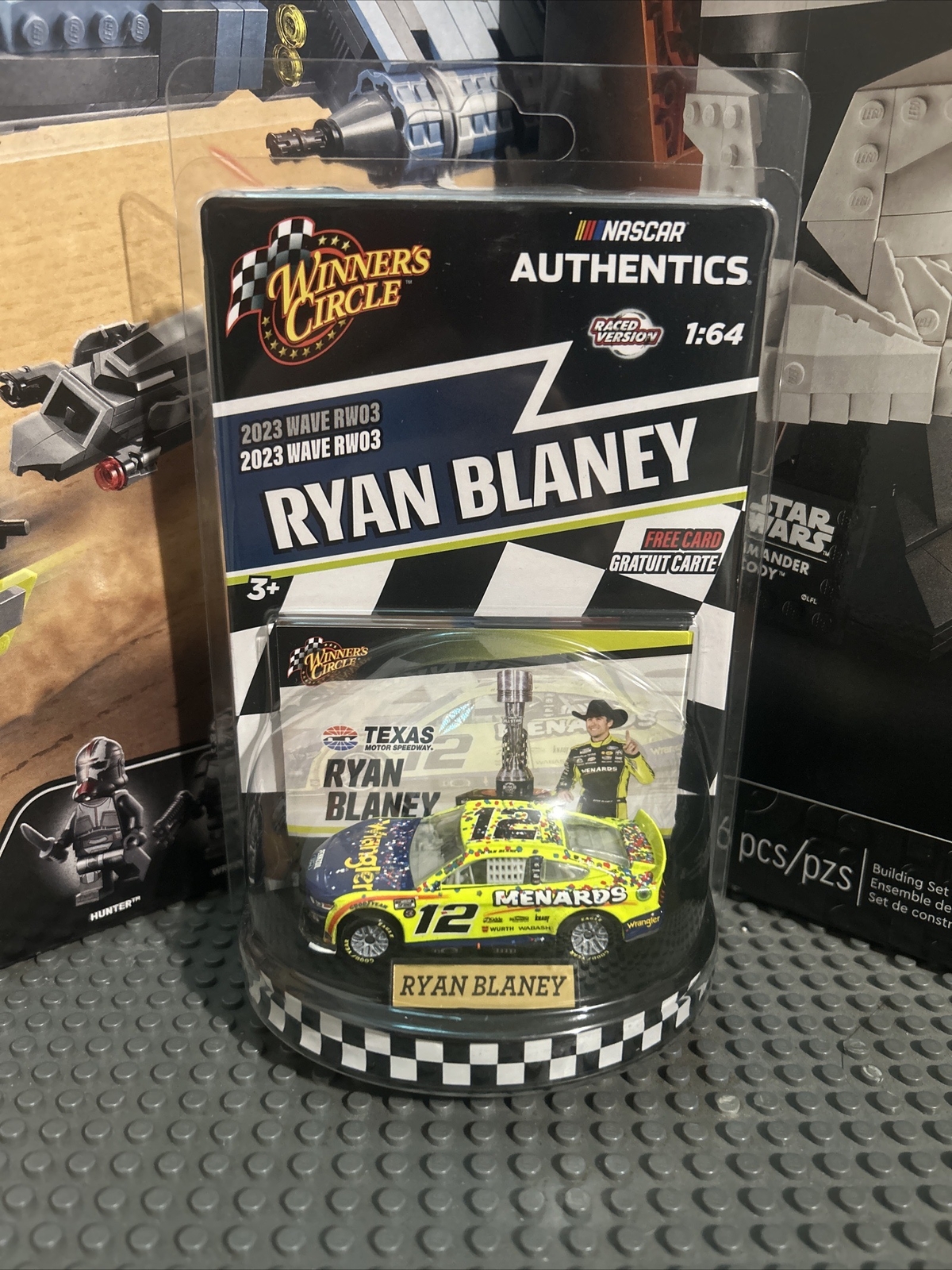NASCAR Authentics Ryan Blaney Winners Circle 2023 Wave RW03 Raced