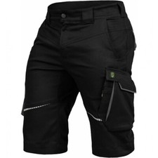 Leibw&auml;chter Shorts Arbeitshose kurz Flex-Line FLEXK25 schwarz/grau Gr. 42 - 68