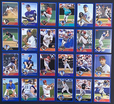2003 Topps - Baseball Cards - #501-721 + CLs - Complete Your Set - You U Pick