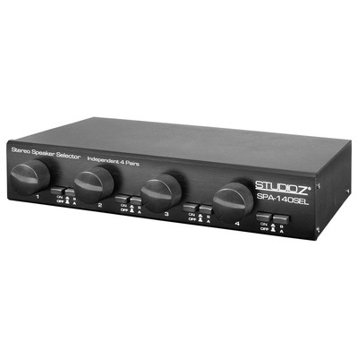 4 way speaker switch with volume control