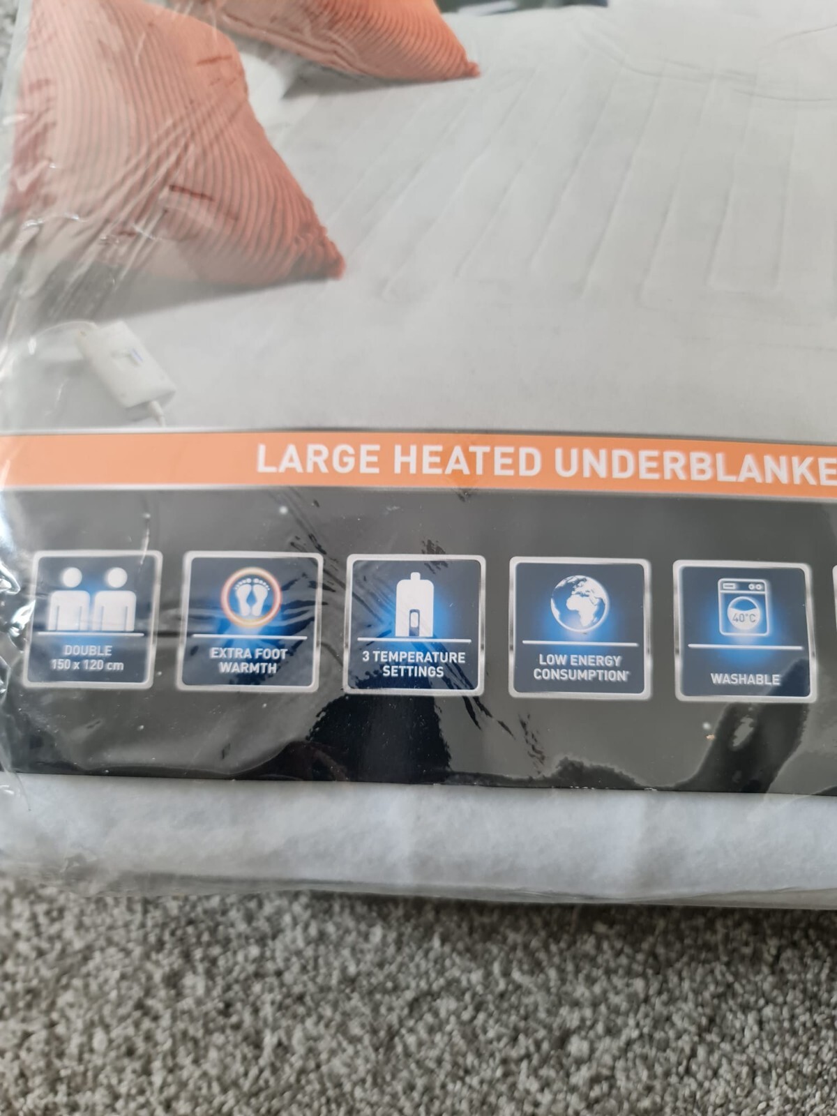 Dreamland Starlight Express Heated Electric Under Blanket Double | eBay