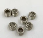 New  5pcs 3/8  100mesh  Hydraulic valve filter External  Threaded filter