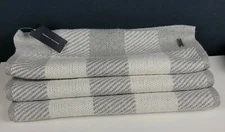 Tommy Hilfiger Infinity Scarf - Gray and White Check