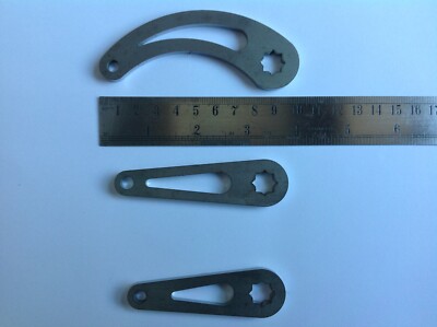 PRE 65 TRIUMPH TIGER CUB / BSA BANTAM LASER CUT EDELSTAHL BREMSARME IN 3 GRÖßEN