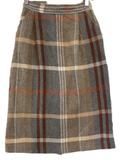 Vintage TOMBOY LeSport Plaid Skirt Size 7