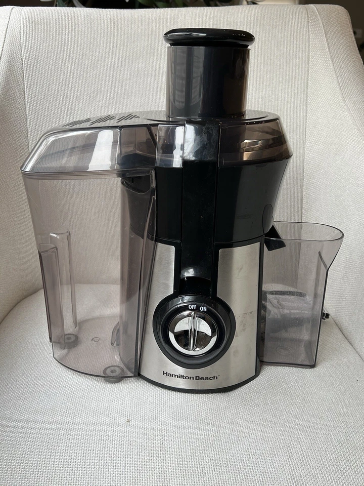 Extractor de jugo de boca grande Hamilton Beach nuevo nunca usado Foto 2 de 4