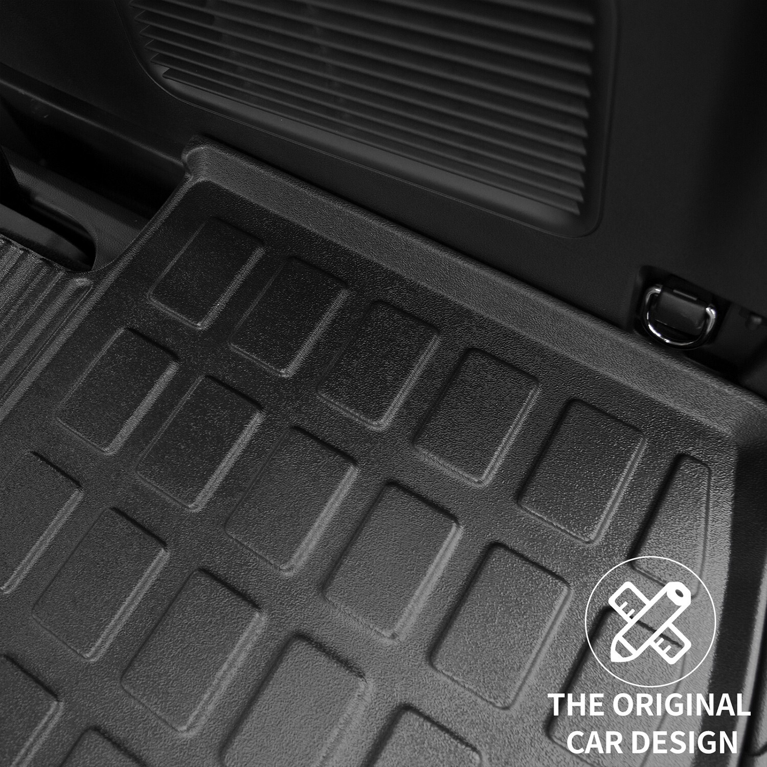 Fit 2023 Ford Explorer 6&7 Seats Cargo Mats with Backrest Mats TPE