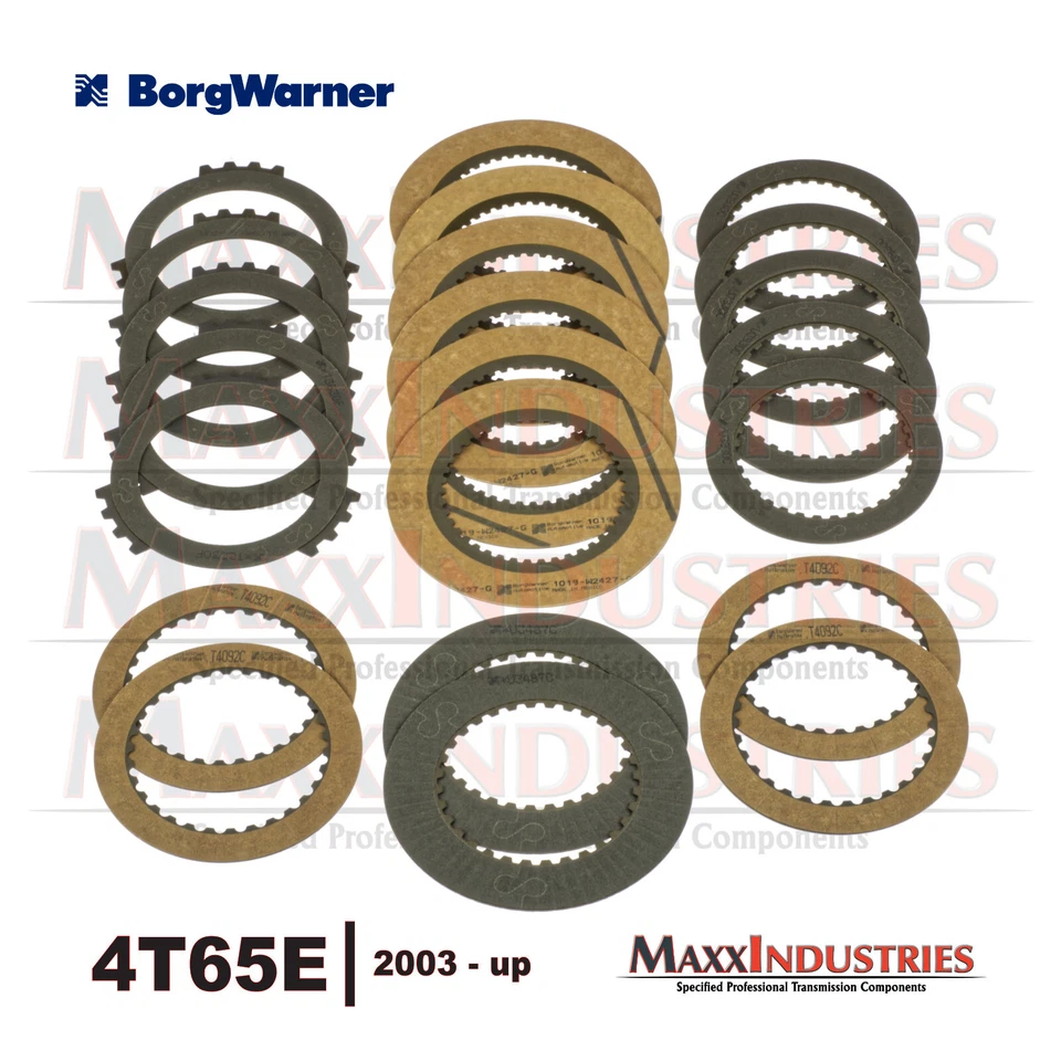 Kit de transmisión GM 4T65E - Juego de embrague de fricción BorgWarner 2003+ (34044KIT) Foto 2 de 4