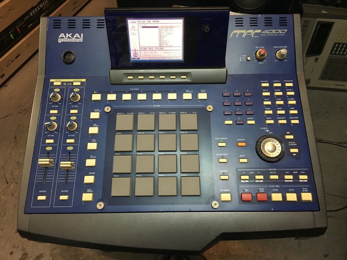 AKAI MPC 4000 MPC4000 mpc4000 SAMPLER BĘBNA 272m/CD/HD