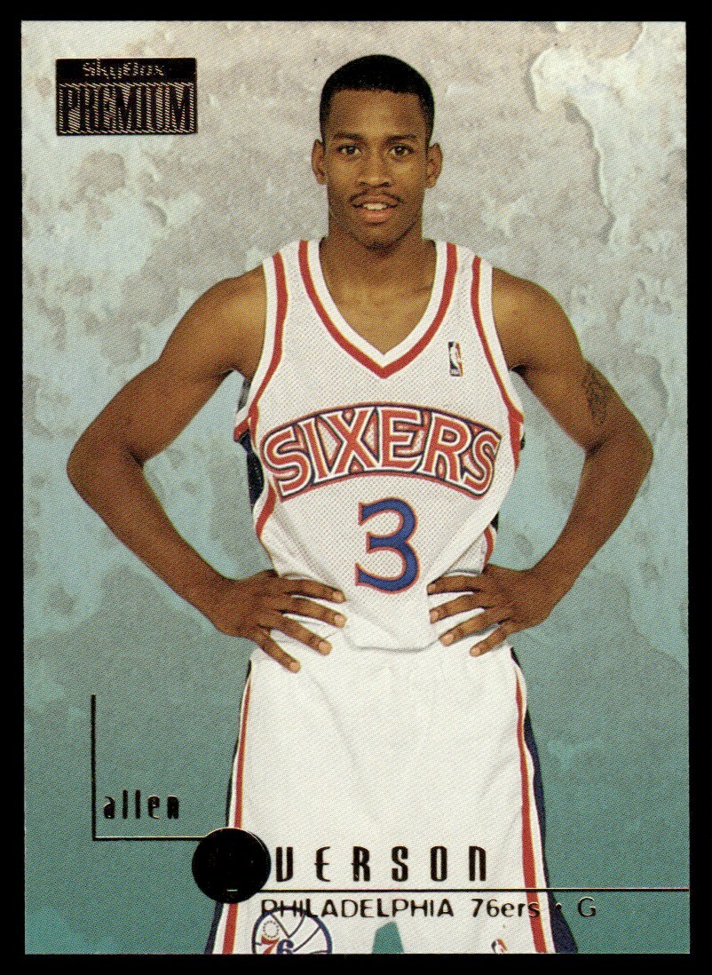 1996-97 SkyBox Premium Allen Iverson Rookie Philadelphia 76ers #85