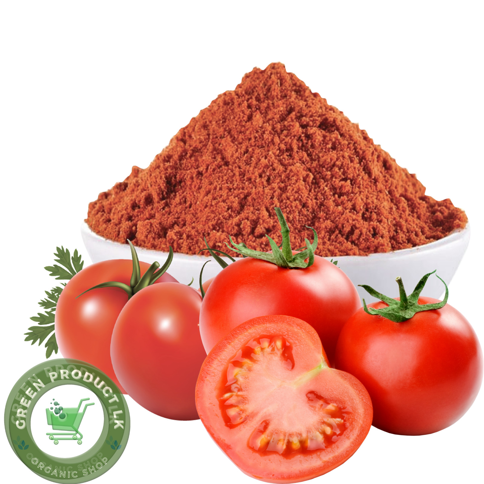 Tomate en polvo | Verdura deshidratada seca natural orgánica pura | ensalada,...